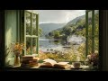 a peaceful afternoon with flowers &amp; tea 🌼 calm piano for study and relaxation