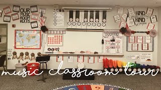Music Classroom Tour | Elementary Music Teacher | Classroom Tour 2019