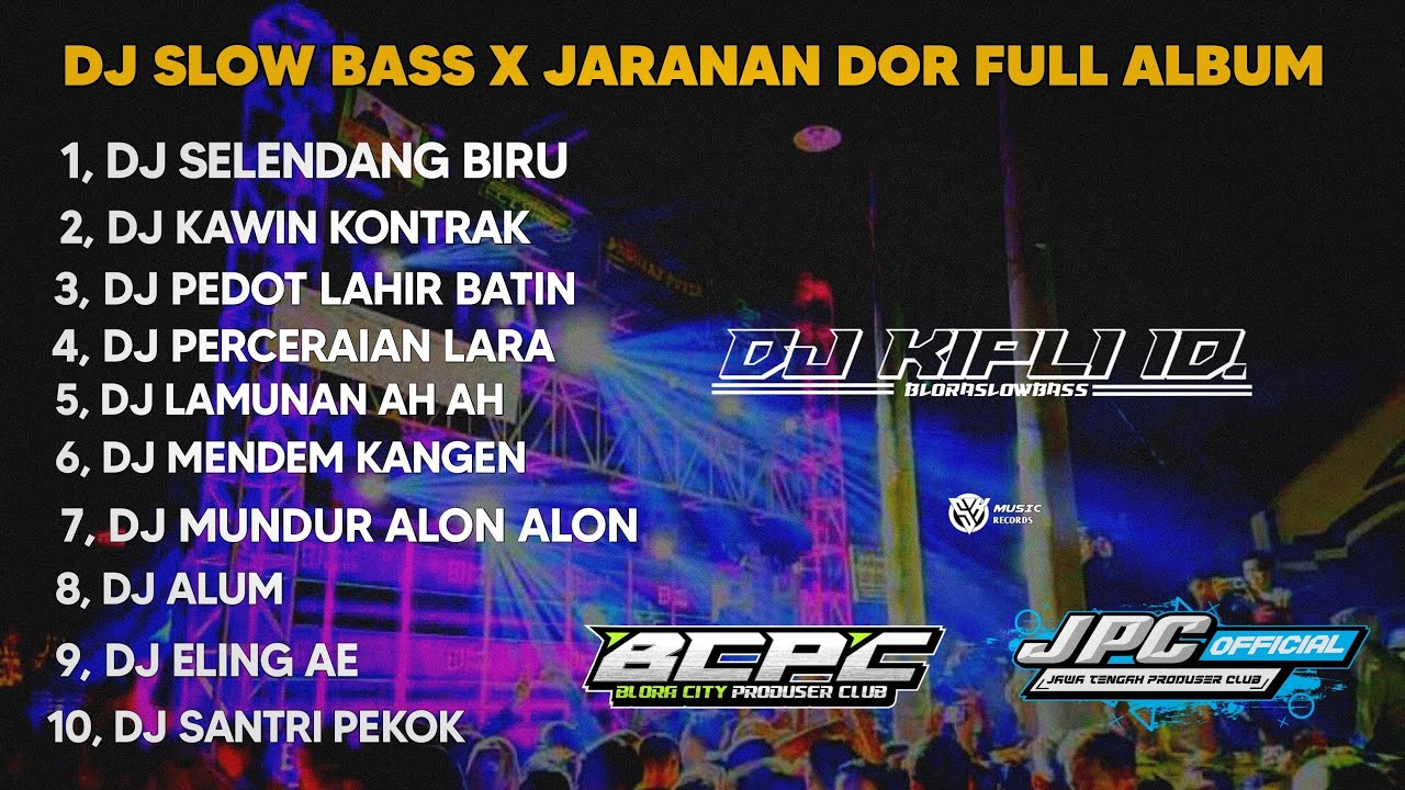 DJ SELENDANG BIRU X KAWIN KONTRAK •SLOW BASS X JARANAN DOR VIRAL TIKTOK •KIPLI ID REMIX