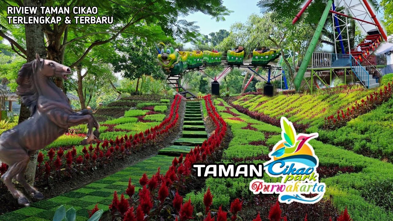 Review Terbaru & Terlengkap ‼️ Eksplore Keindahan Taman Cikao Park Purwakarta