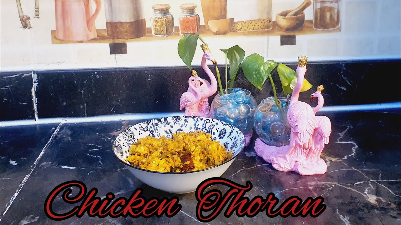 Nadan Kozhi Thoran/Chicken Thoran Kerala Style/Allus Natural Life.....