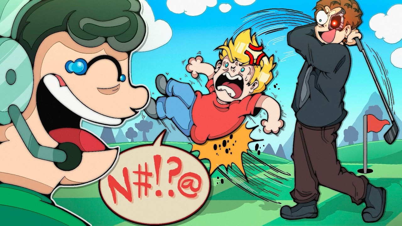 Racist Player Gets Wrecked in Super Battle Golf!