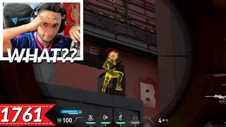 This 3x No-Scope Clip Makes No Sense (Enemy POV) | Most Watched VALORANT Clips Today V1761