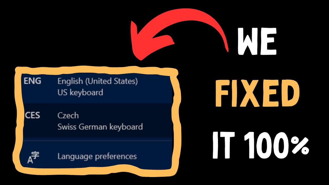 How to Remove the Extra, Unwanted Language Keyboard Layout Taskbar Windows