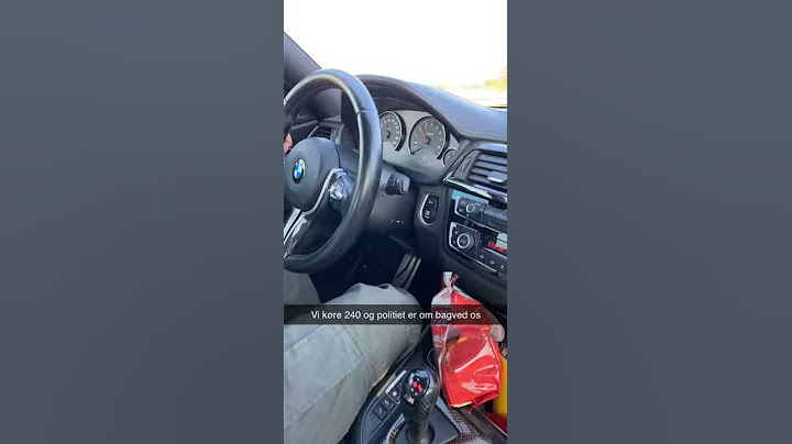 Vi køre 240 med politi bagved BMW m4 med 600hk 2014