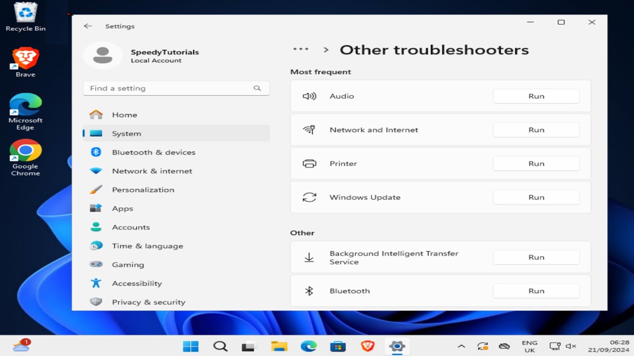How to fix troubleshoot sound not working in windows 11 youtube