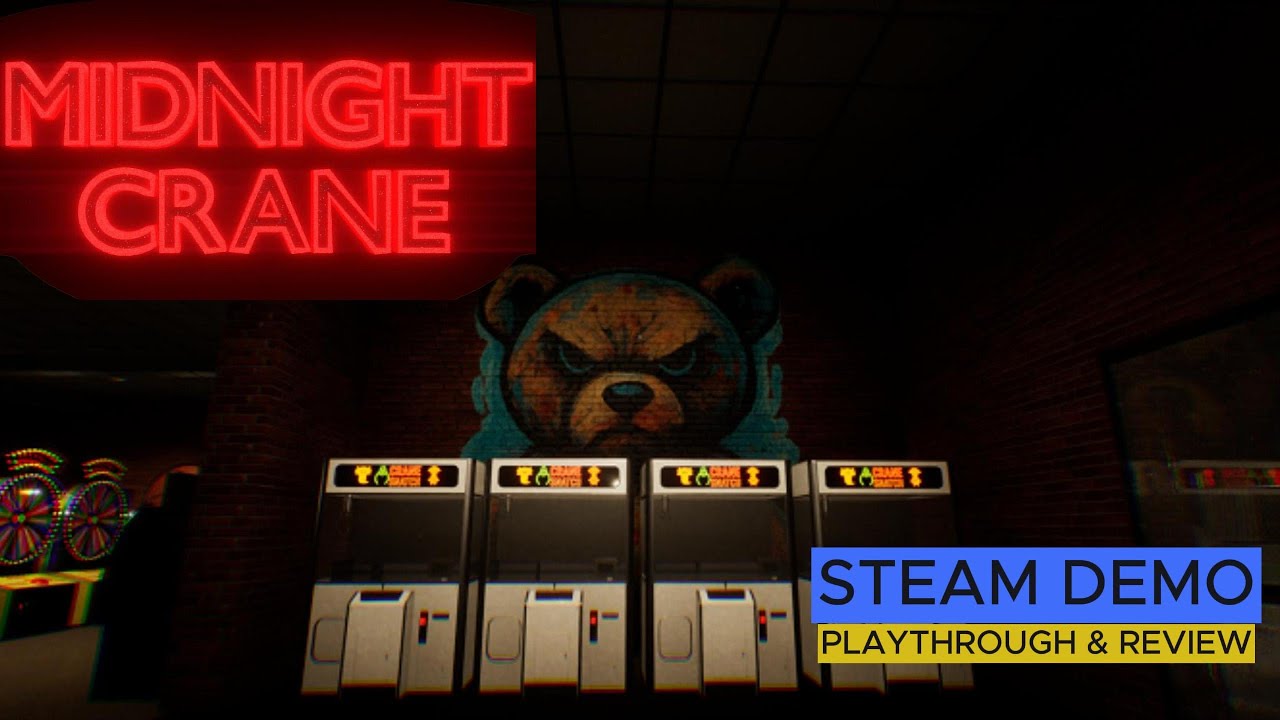 Midnight Crane Demo Gameplay & Review | Survive the Arcade Slasher