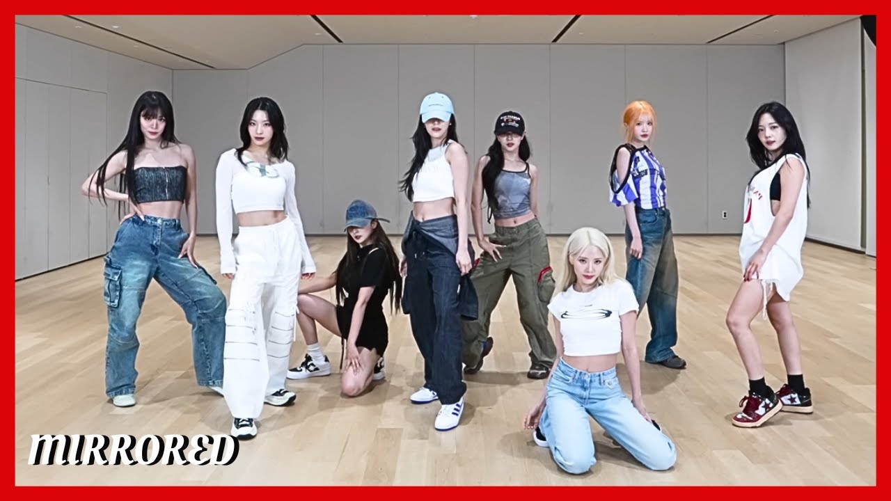 fromis_9 - 'Supersonic' Dance Practice Mirrored - YouTube