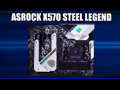Материнская плата ASRock X570 Steel Legend