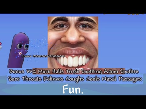 The most ridiculous Terraria boss can be found in mods...