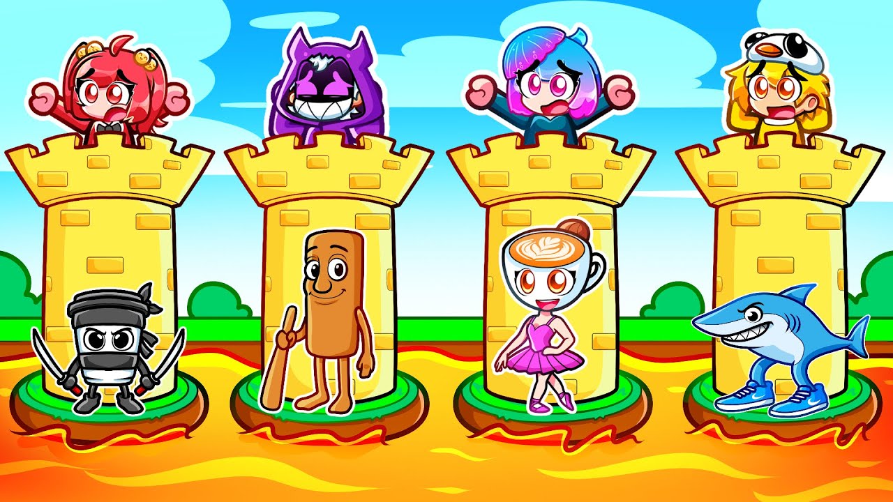 Turma da Batatinha ADIVINHOU MEMES BRAINROT no Roblox