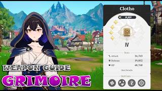 7DS Origin - Clotho Grimoire Weapon Guide - Healer