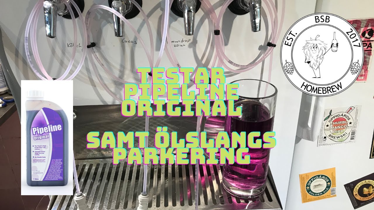 #40 Pipeline Original samt parkering för ölslang