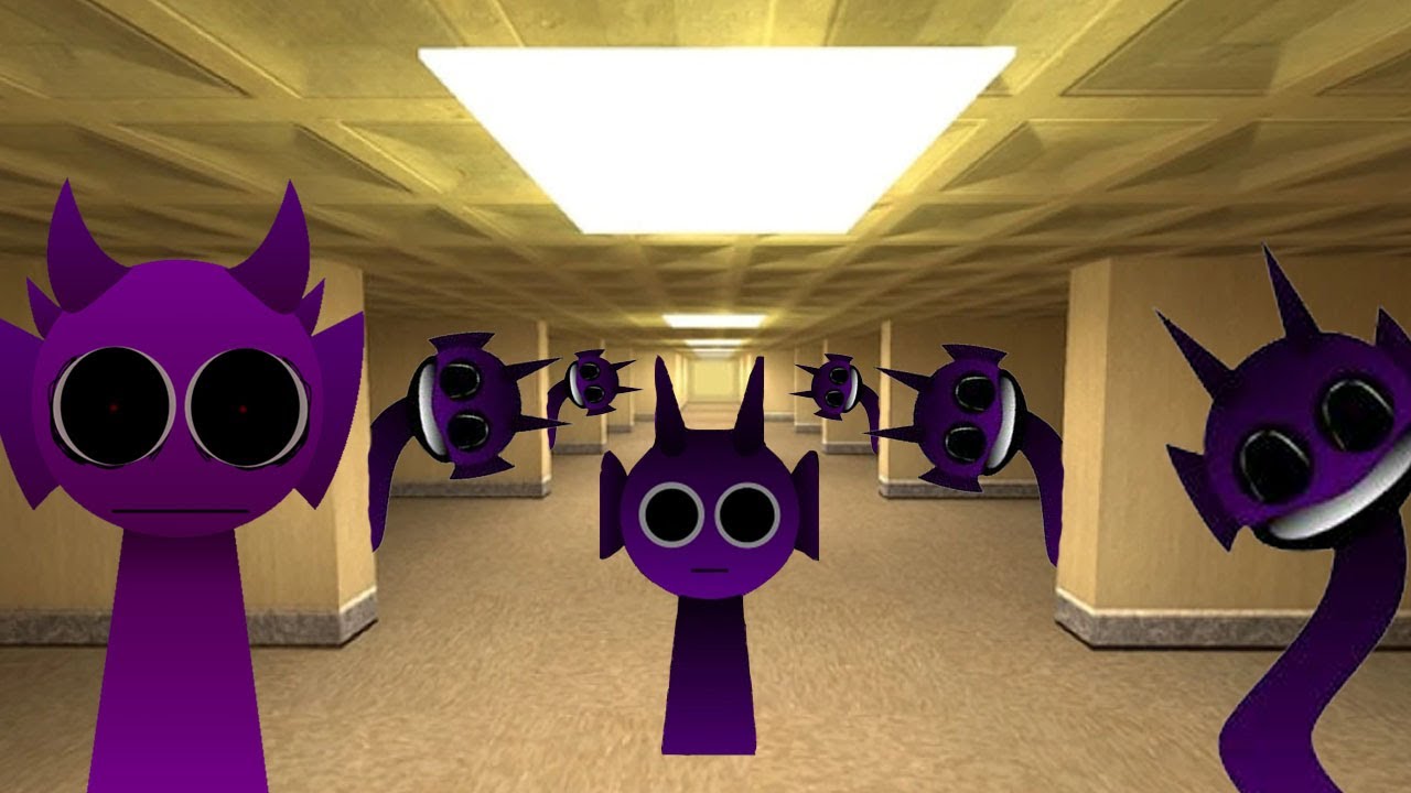 Sprunki Durple Horror Piramixed Nextbot Gmod