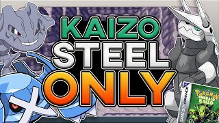 Can You Beat Pokemon Emerald Kaizo With Only Steel Types?! (No Items, HARDEST ROM HACK EVER)