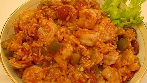 Betty's Cajun Shrimp and Sausage Jambalaya