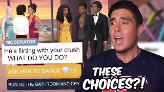 The Choices In This Game Are REALLY Starting To Make Me Mad (Cringiest Mobile Game) screenshot 5