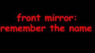 Fort Minor:  Remember The Name Wealth