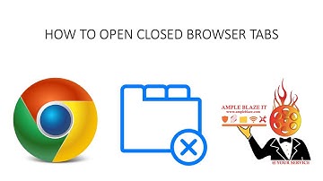 How To Restore Your Closed Browser Tabs