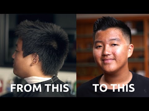 S1E4: Haircut tutorial: Fade, skin taper, comb over