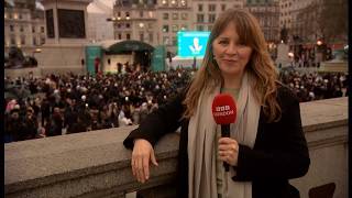 Ramadan 2026 - final open Iftar in Trafalgar Square in London (UK) 16/Mar/2026