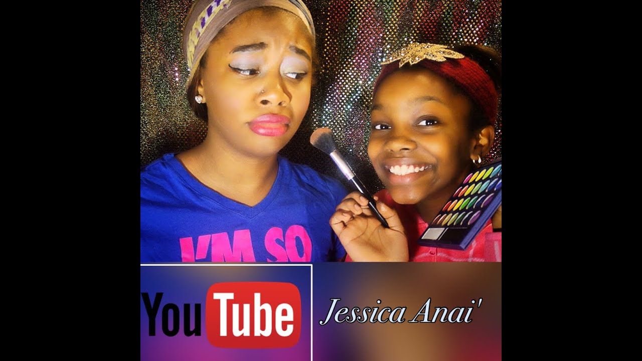 Little Sister does my makeup Challenge!