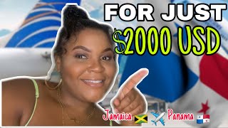 How to (PROCESS) travel from Jamaica 🇯🇲 to Panama 🇵🇦 in 2021