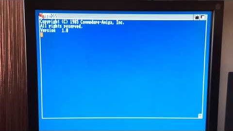 WinUAE sounds like an Amiga floppy drive