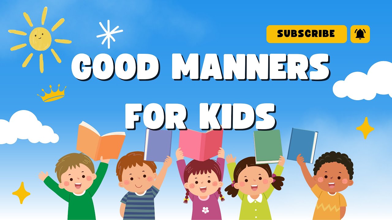 Good Manners for Kids | Learn Please, Thank You & Sorry | Happy Toons ...