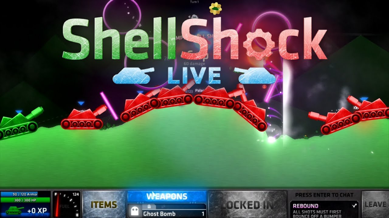 All Turn Rebound! - Getting Very Lucky! - (ShellShock Live)