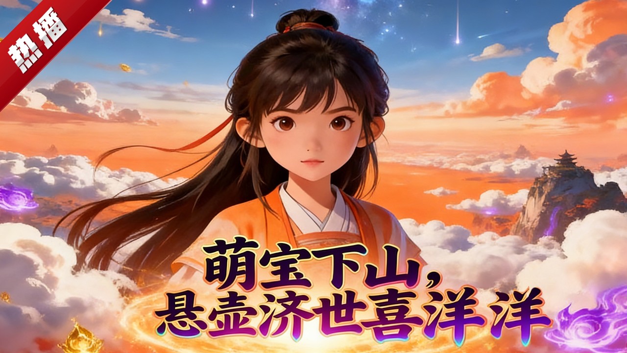 MULTI SUB《萌宝下山，悬壶济世喜洋洋》天生穷命的5岁小神医叶晚芙，被师父赶下山赚钱改命，却意外救下贺家老夫人，被豪门认养！ #AI #动漫 #无尽动漫社