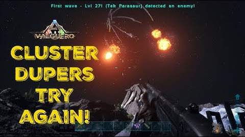 Cluster DUPERS try to Raid our Cave Base! | OTH | Valguero | PVP | Small Tribes 114 | Ark Survival