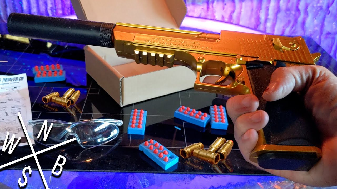 Toy Golden Gun w/ Silencer Unboxing & Review YouTube