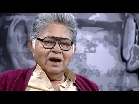 সুনীল গঙ্গোপাধ্যায় ও বেলাল চৌধুরীর কথোপকথন।
