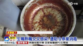 143人吃烤鴨疑中毒沙門氏菌肇禍! 中視新聞20160920