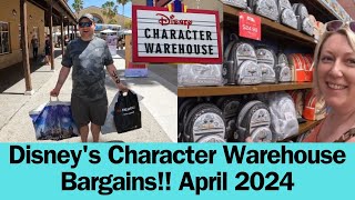 DISNEY CHARACTER WAREHOUSE BARGAINS 😱 | ORLANDO APRIL 2024 | FLORIDA VLOGS