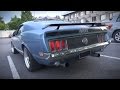 STUNNING 1970 Ford Mustang Mach 1 - startup and great V8 sound!