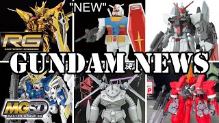 SO MANY NEW Gunpla Announcements, Gundam Breaker 4 Release Date, And More [Gundam News]
