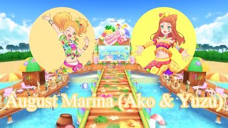 (Better Mix & With Lyrics ROM/KAN) Aikatsu Stars! - August Marina (Ako & Yuzu Ver.)