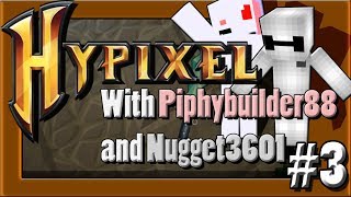 Minecraft Hypixel with Piphybuilder88 and Nugget3601 - Episode 3 - I went to the wrong spot