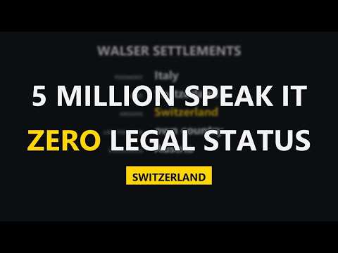 Five Million Speakers, No Country: What Is Swiss German?