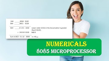 8085 Microprocessor Numericals MCQ with Answer | Solved Numericals 8085 Microprocessor