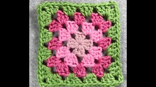 How to Crochet a Granny Square