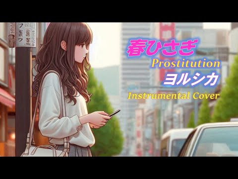 春ひさぎ / ヨルシカ (Off Vocal, 歌詞, Instrumental Cover)