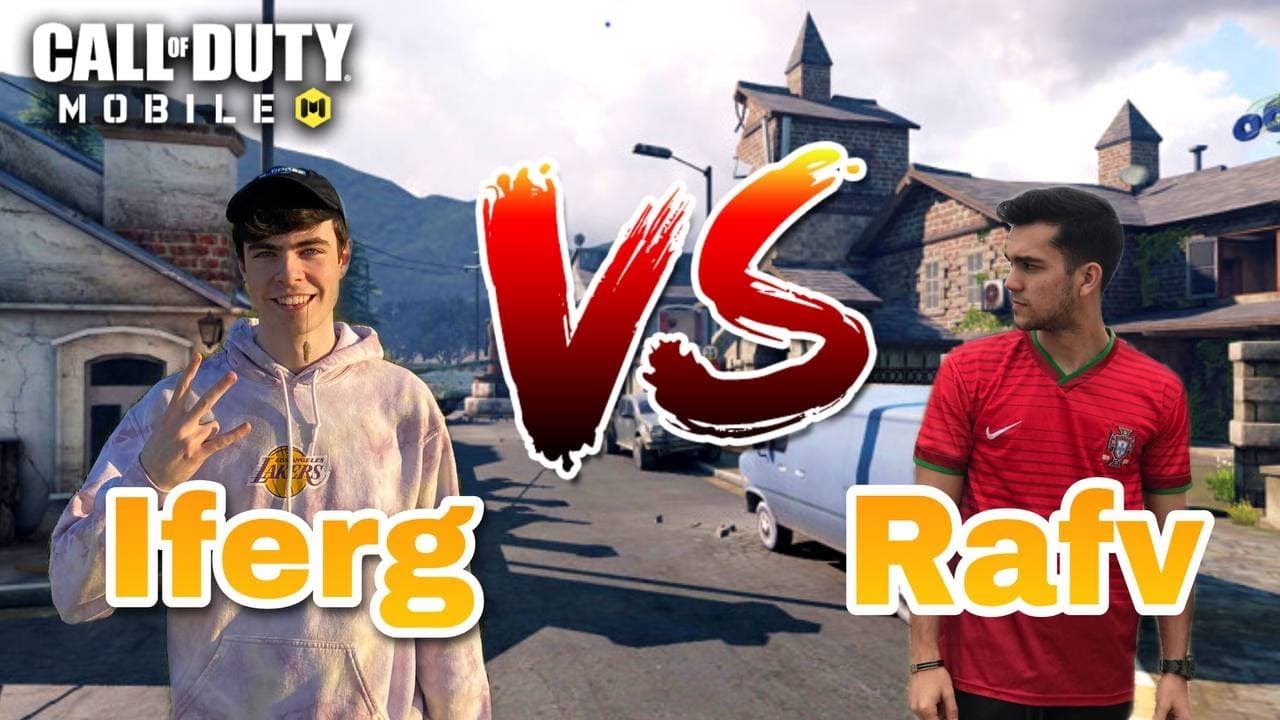 Me ENFRENTO al MEJOR JUGADOR de Call Of Duty Mobile | IFERG VS RAFVYT