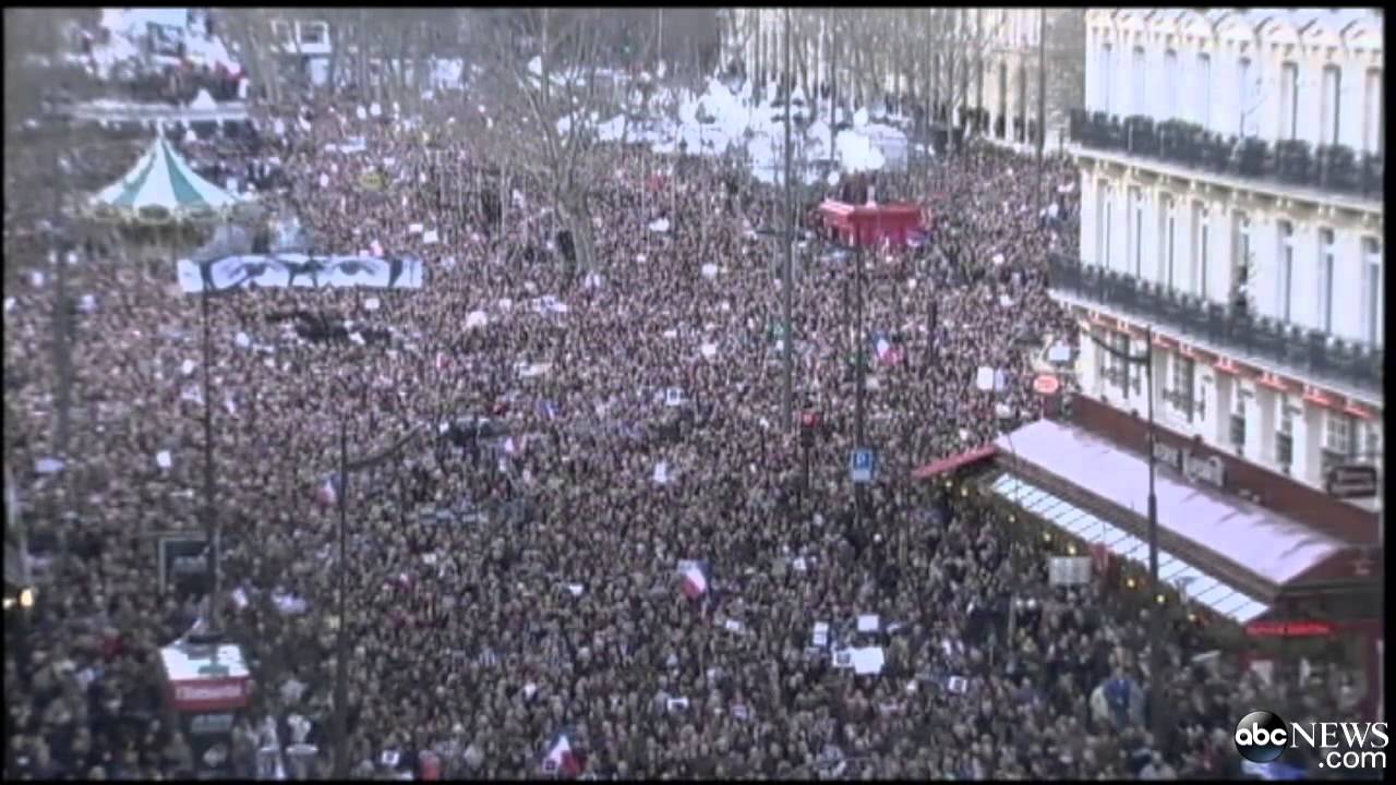 Paris March: Millions Attend 'Cry for Freedom' Rally for Unity