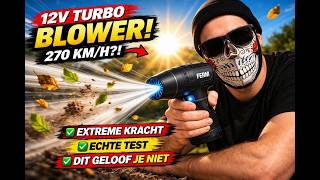 Action Ferm 12V Turbo Blower Test 270 Kmu? Extreme Kracht Review