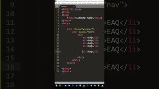 How to Build a Stunning Landing Page with HTML & CSS | Step-by-Step Tutorial screenshot 2