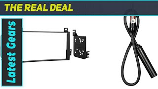 Metra 95-5810 Double DIN Installation Dash Kit & 44-EC12 Antenna Extension Cable: Upgrade Your