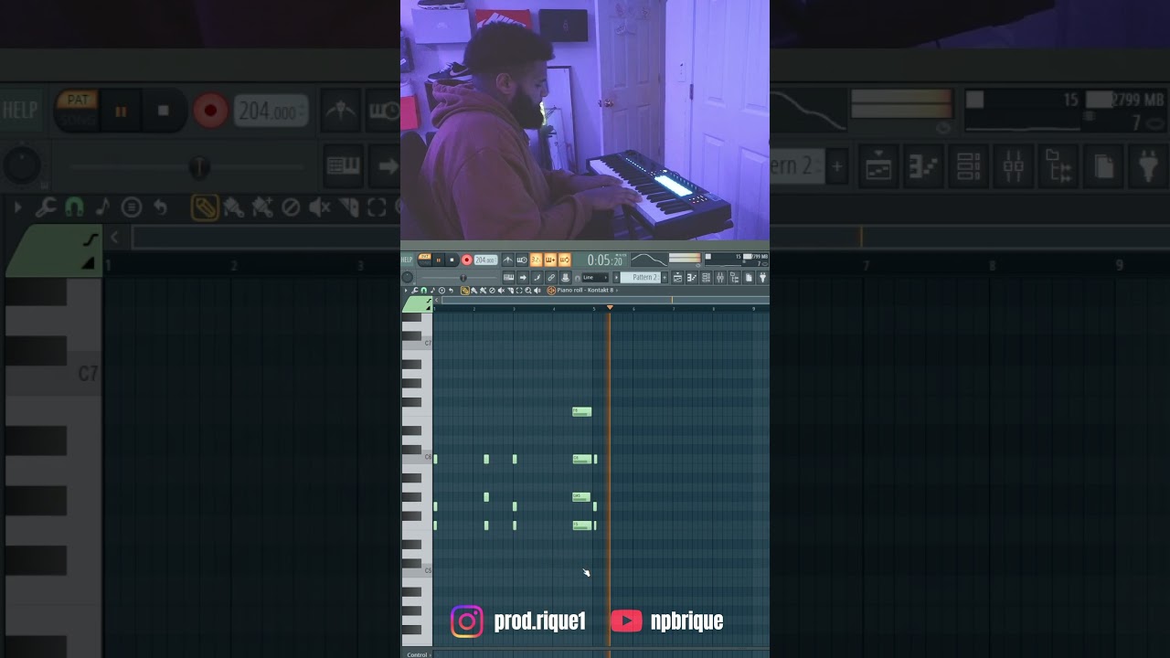 I tried to make a beat starting with 808s😳😳 